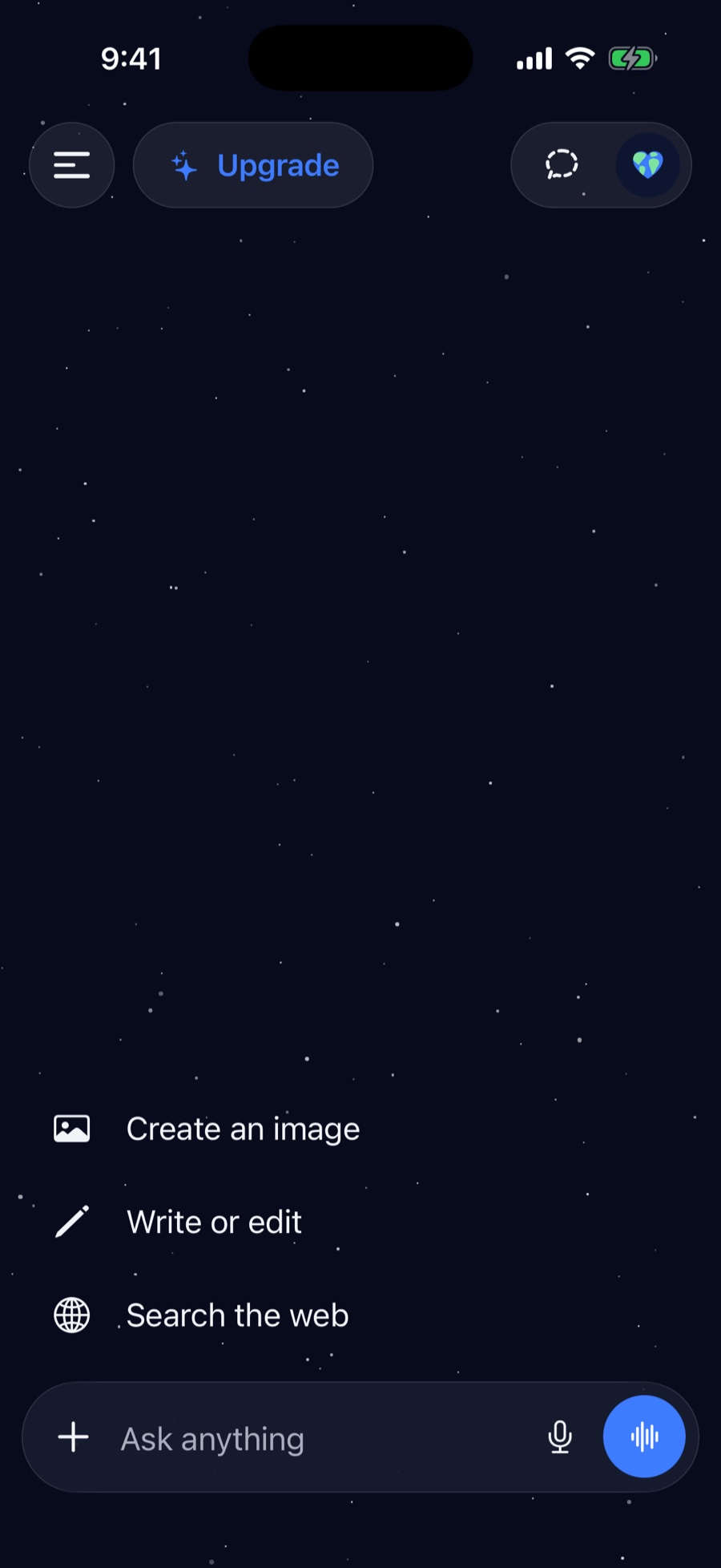 CauseGPT home screen